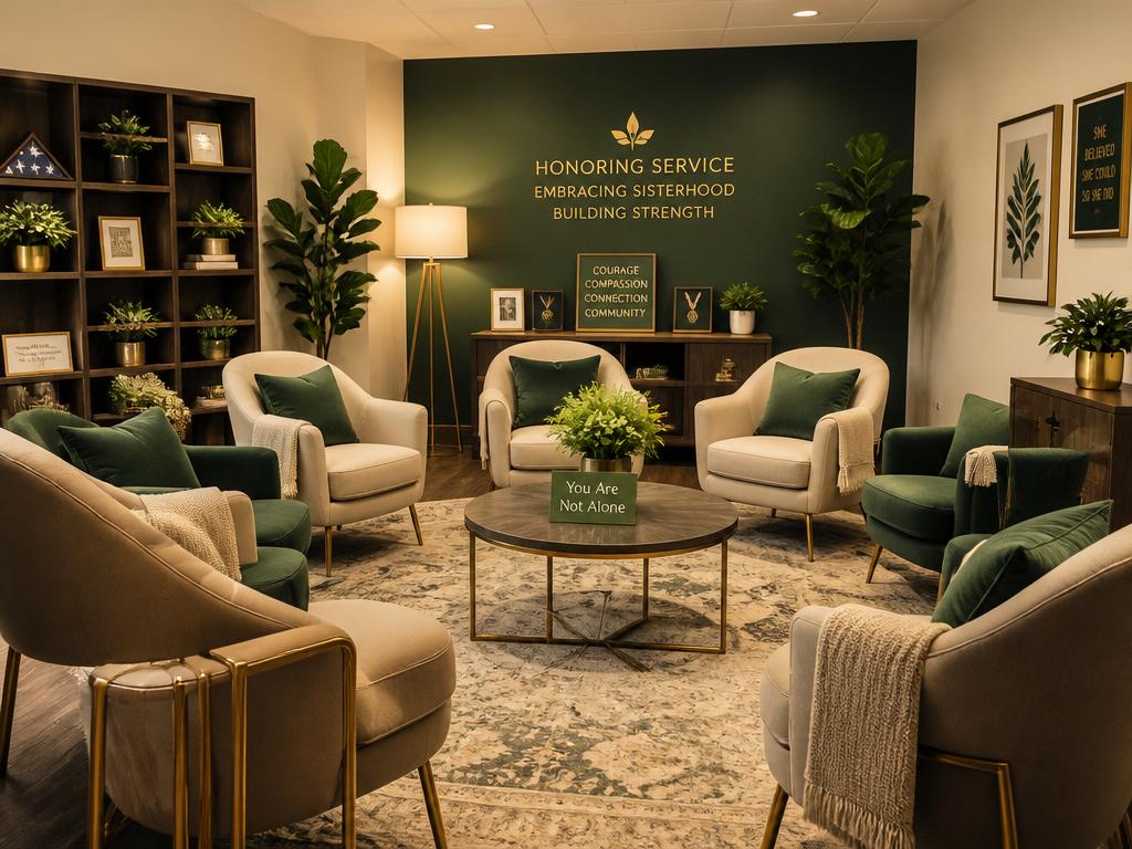 A welcoming community support space for veterans at H.O.P.E.